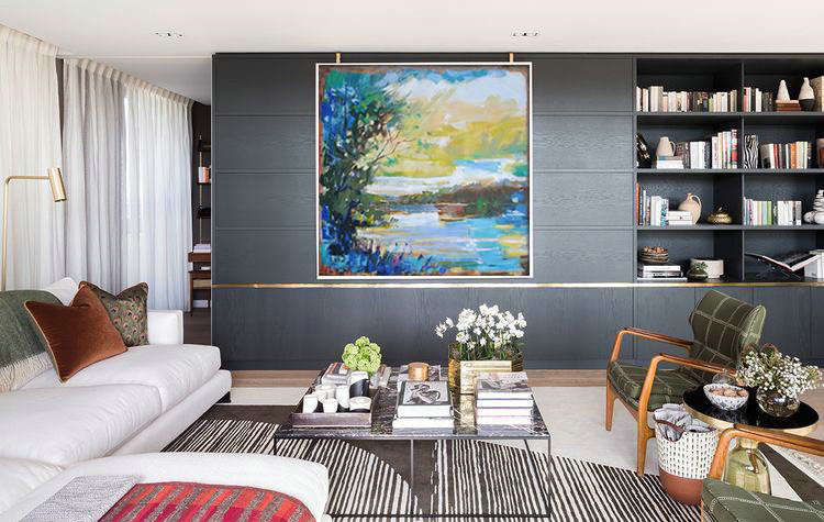 Extra Large Textured Painting On Canvas,Abstract Landscape Oil Painting,Extra Large Paintings,Yellow,White,Dark Green,Blue